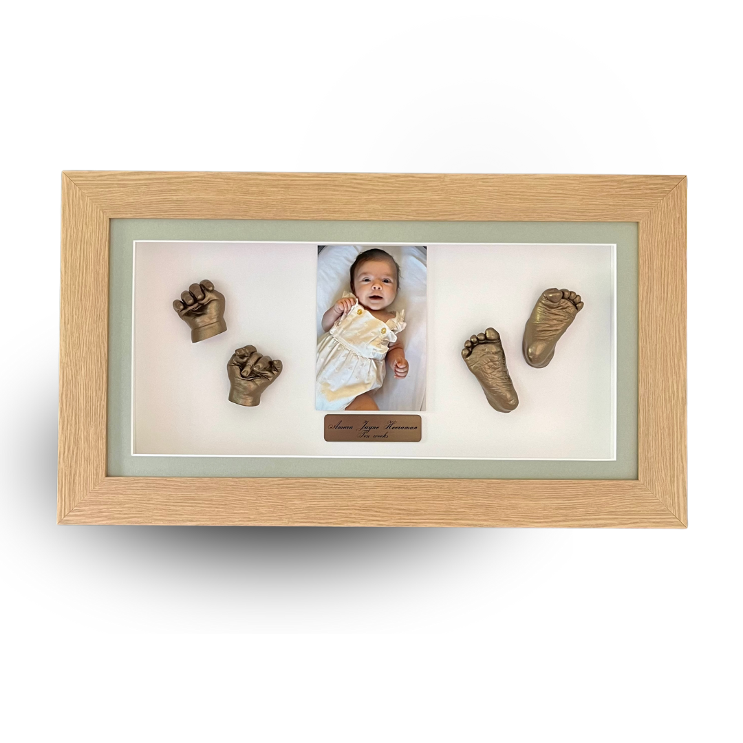 3D Framed Full Set Of Casts With Photo