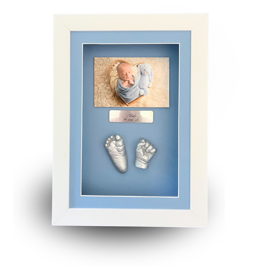 3D Framed Hand And Foot Casts With Photo