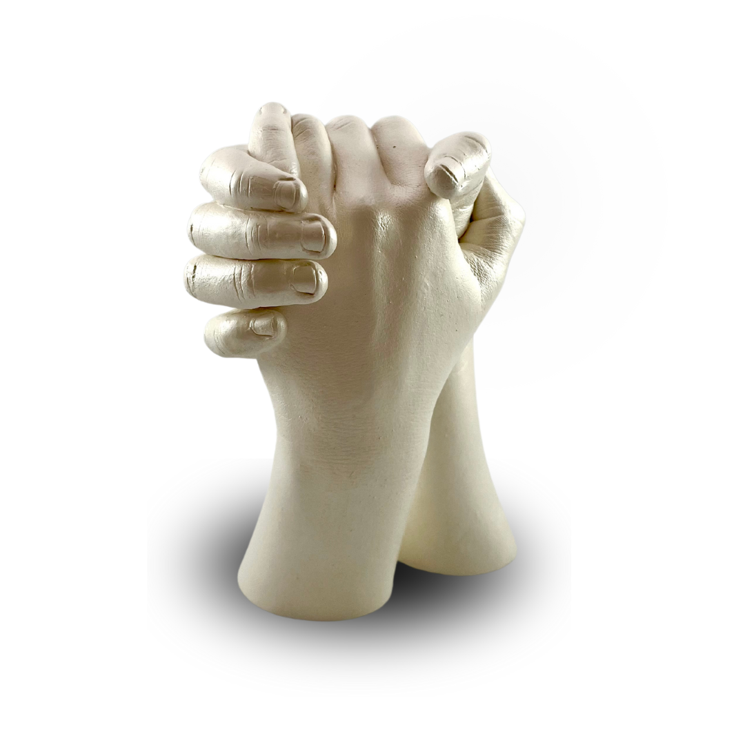 Freestanding 2 Person Handclasp Sculpture