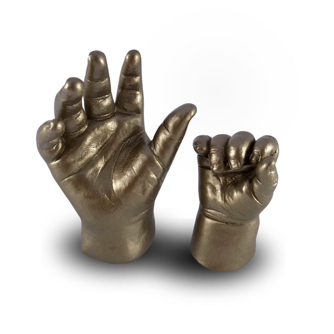 Freestanding 3D Hand And Foot Casts