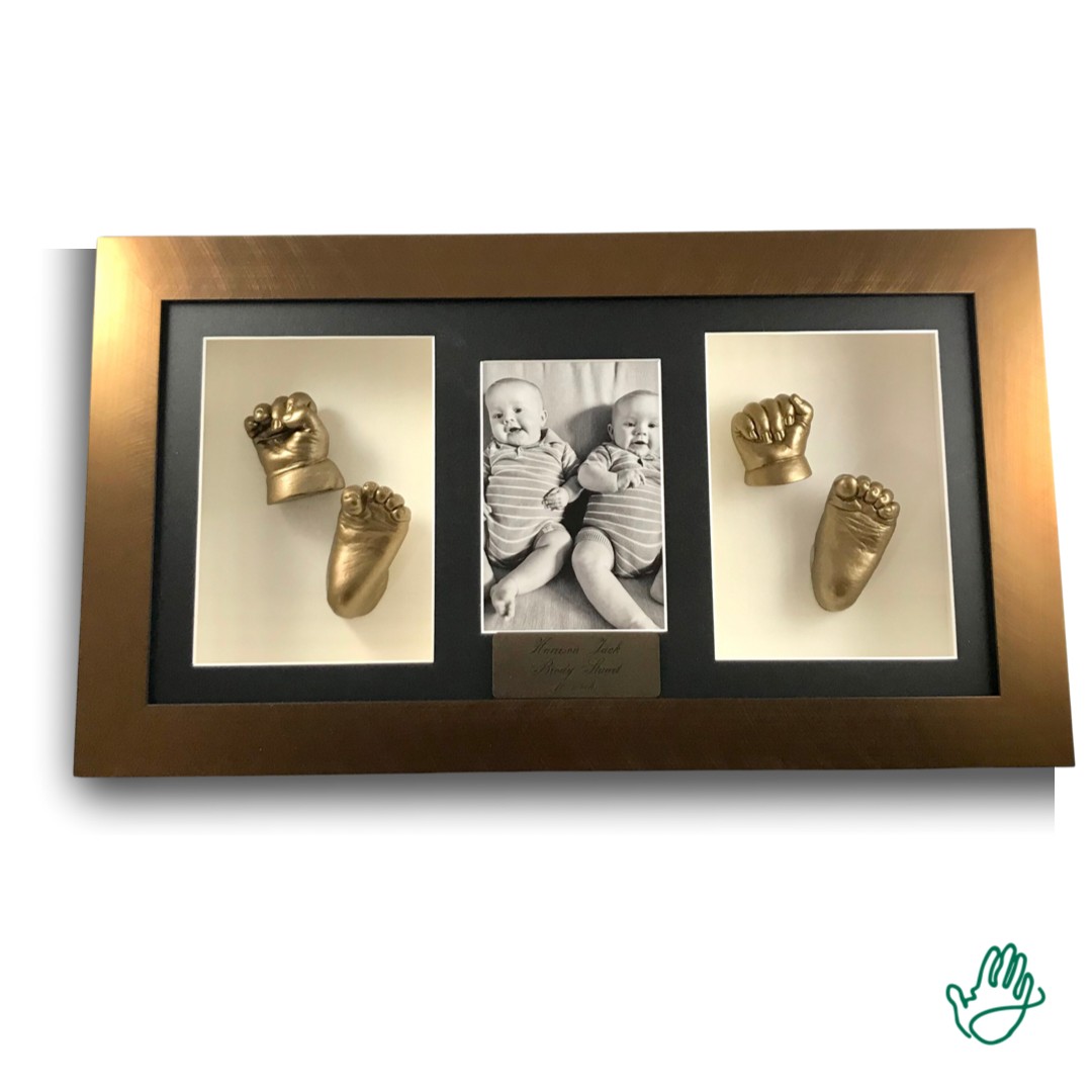 3D Framed Full Set Of Casts With Photo