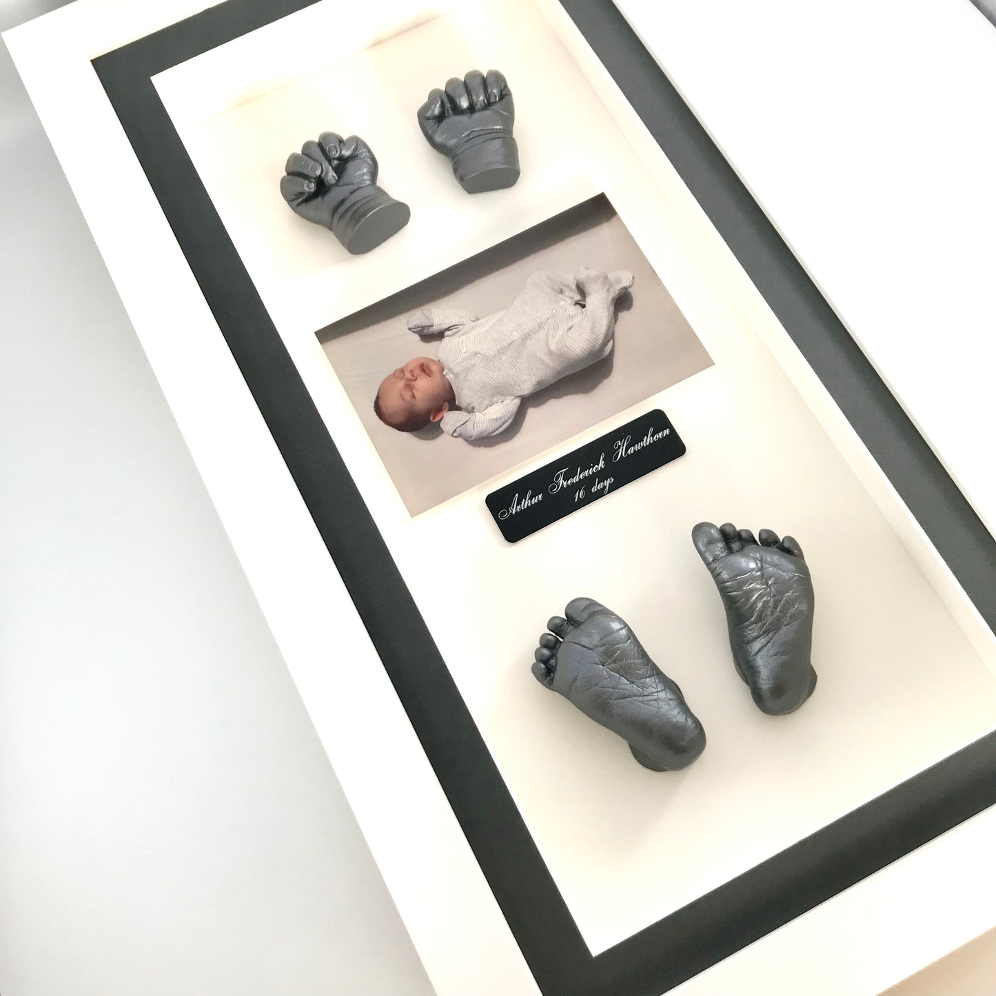 3D Framed Full Set Of Casts With Photo