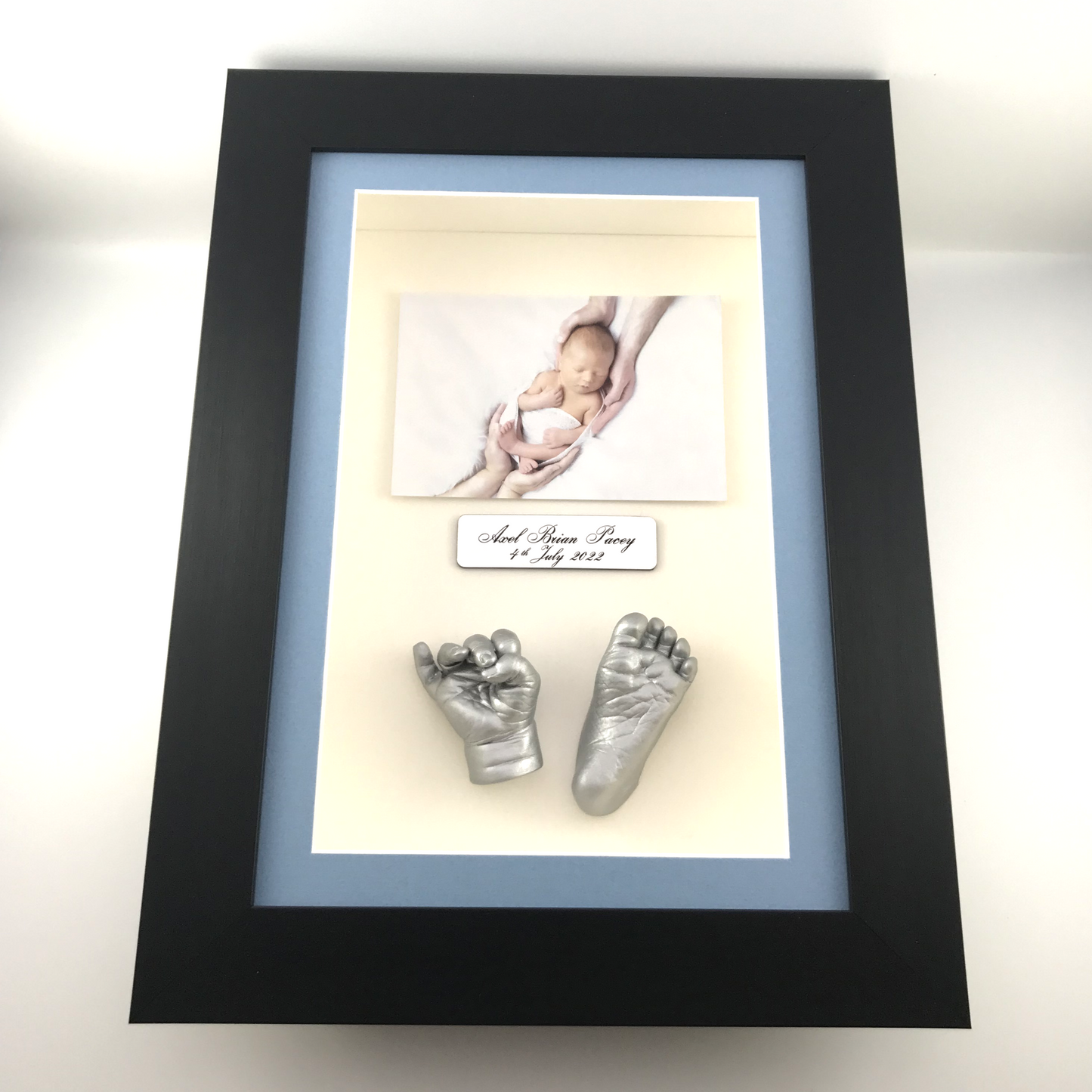 3D Framed Hand And Foot Casts With Photo