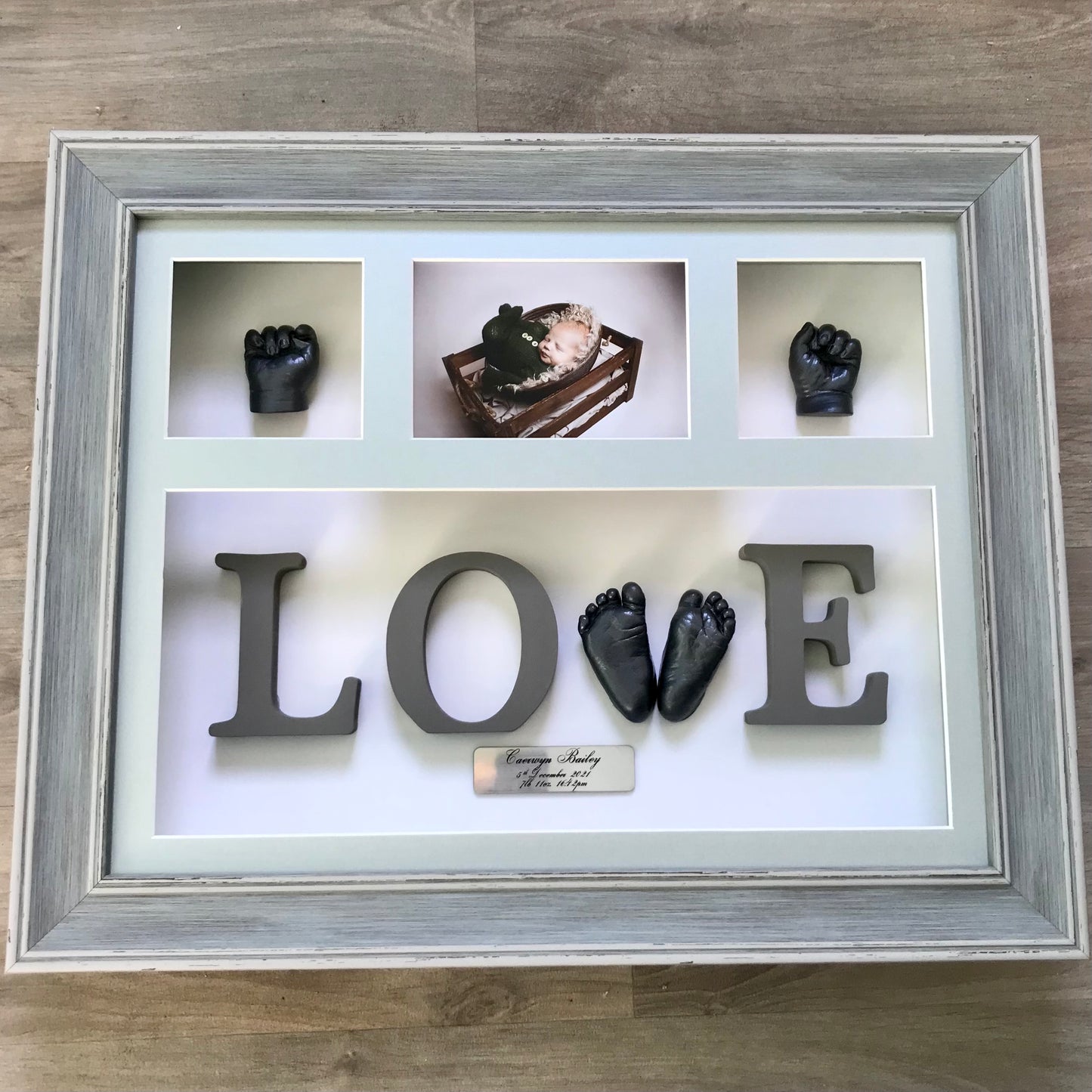 Products 3D Framed Casts With 'LOVE' Letters