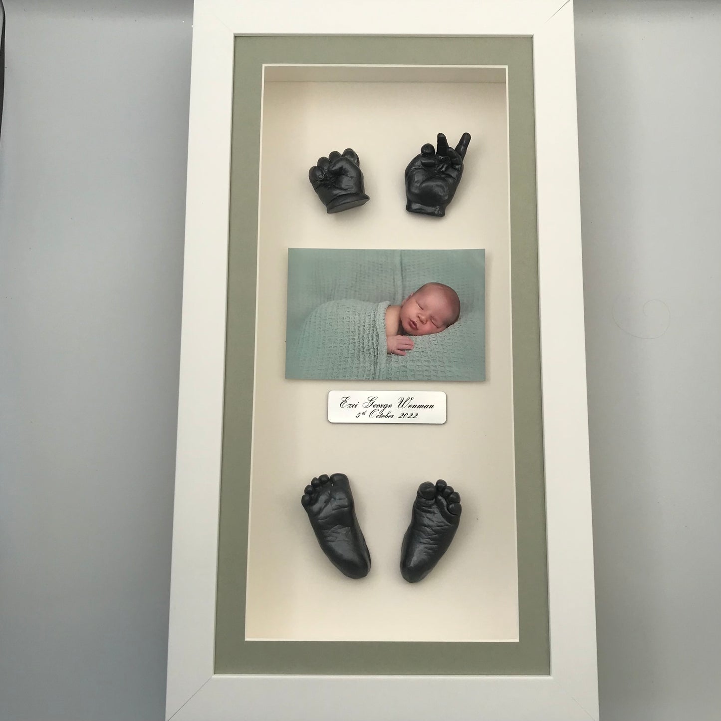3D Framed Full Set Of Casts With Photo