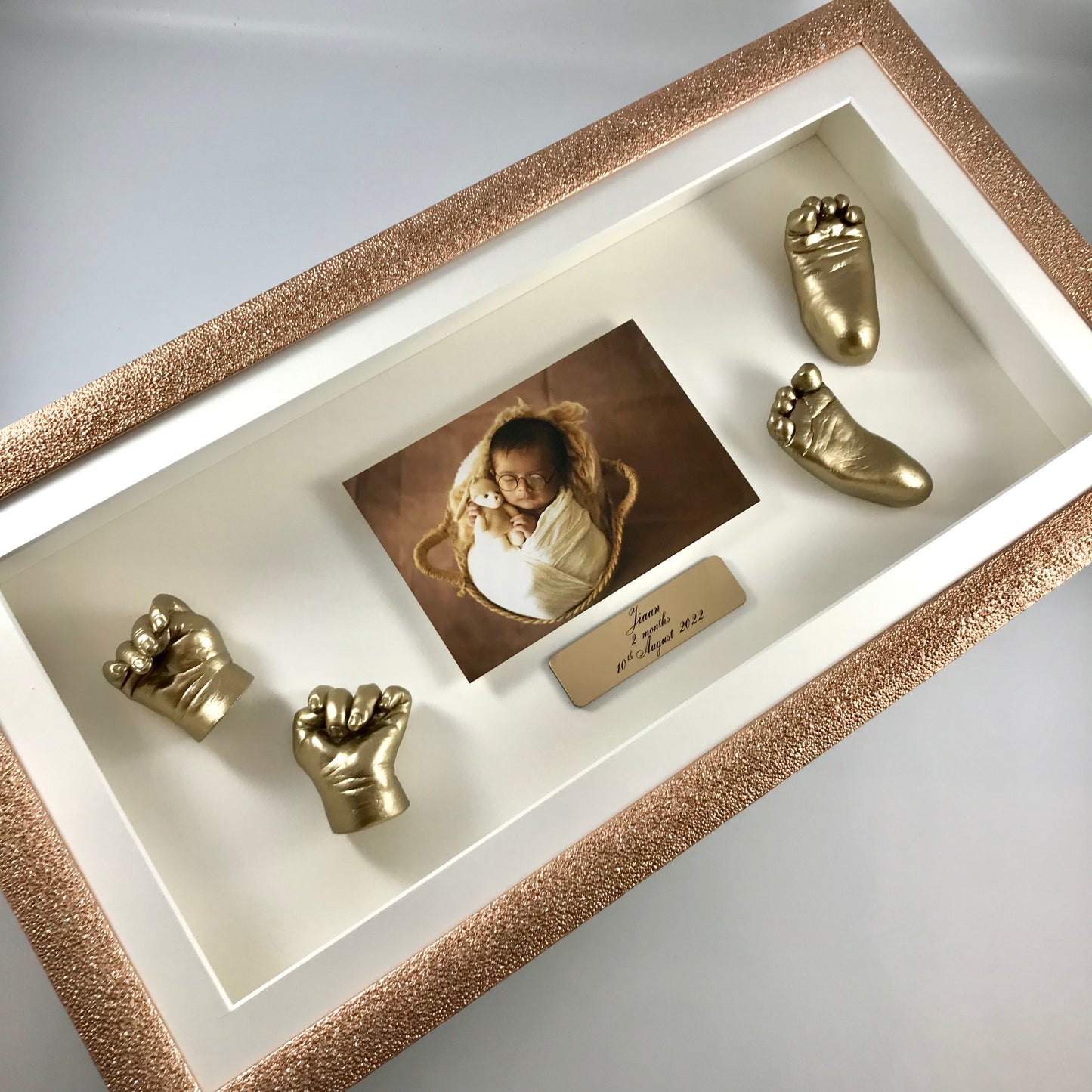 3D Framed Full Set Of Casts With Photo