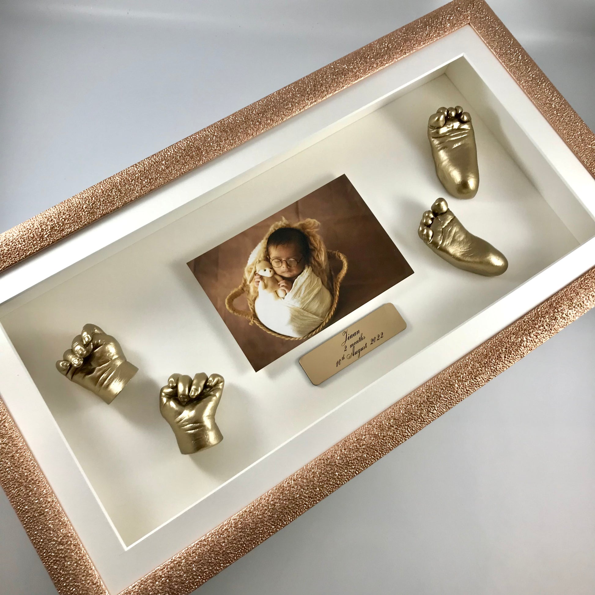 3D Framed Full Set Of Casts With Photo