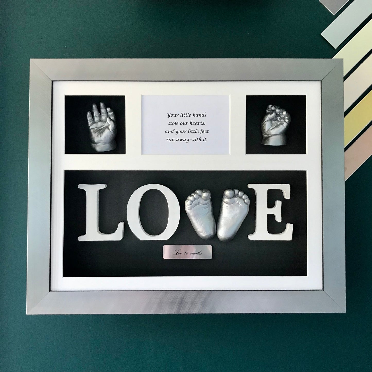 Products 3D Framed Casts With 'LOVE' Letters