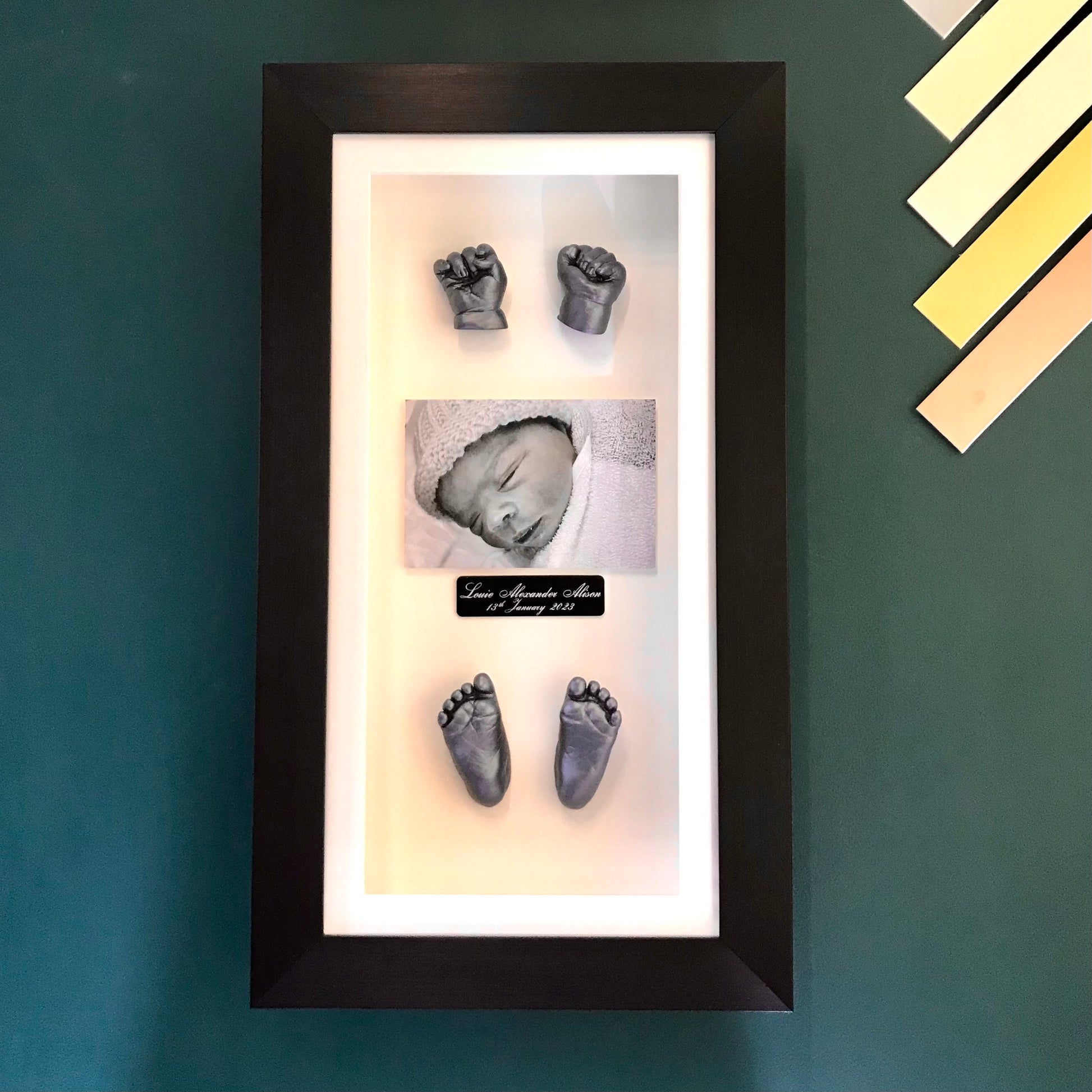 3D Framed Full Set Of Casts With Photo