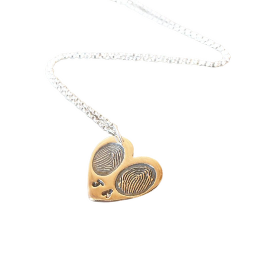 Medium Fingerprint Necklace
