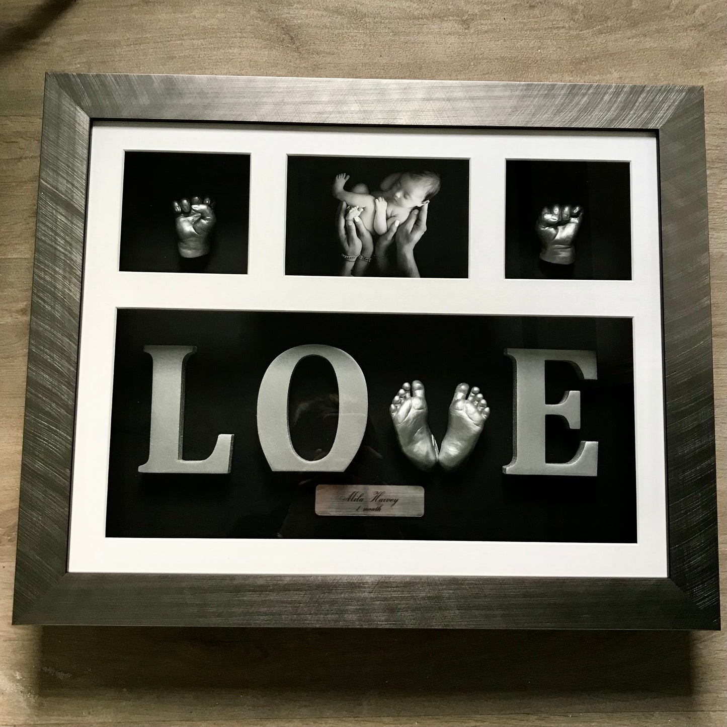 Products 3D Framed Casts With 'LOVE' Letters