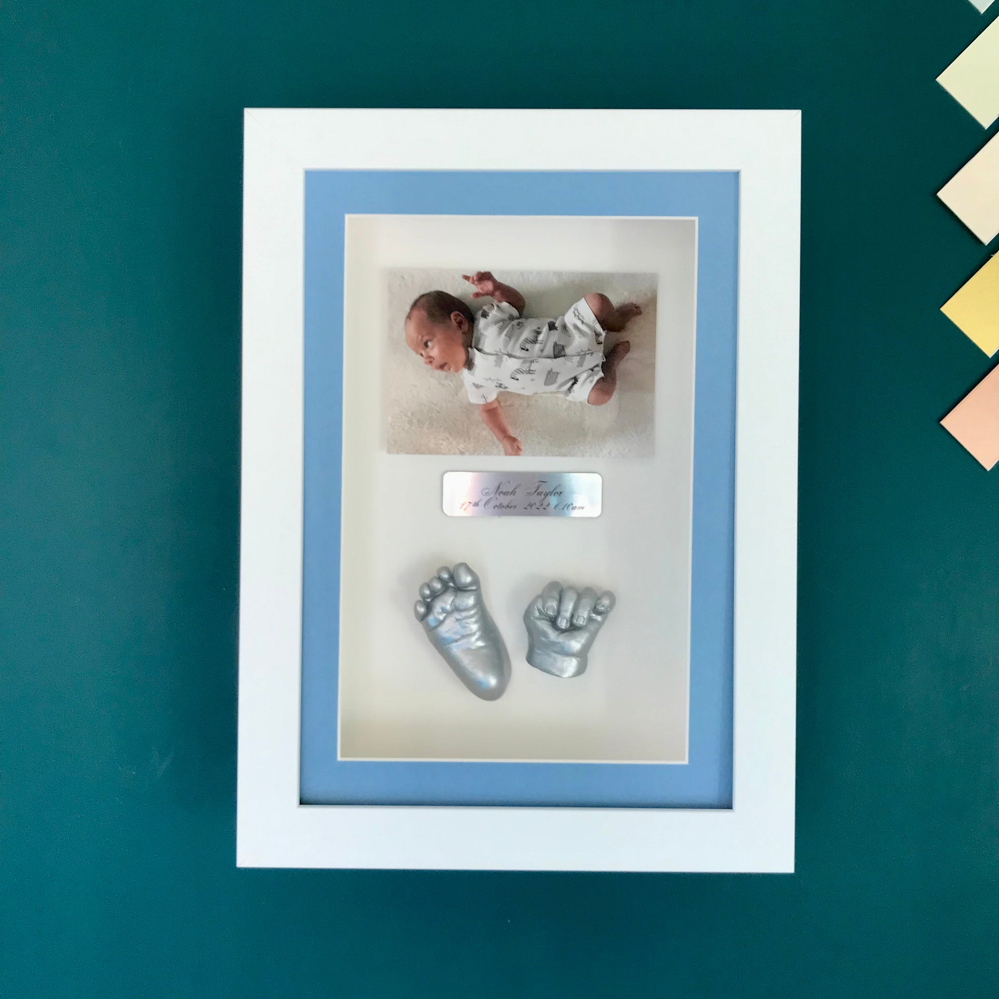 3D Framed Hand And Foot Casts With Photo