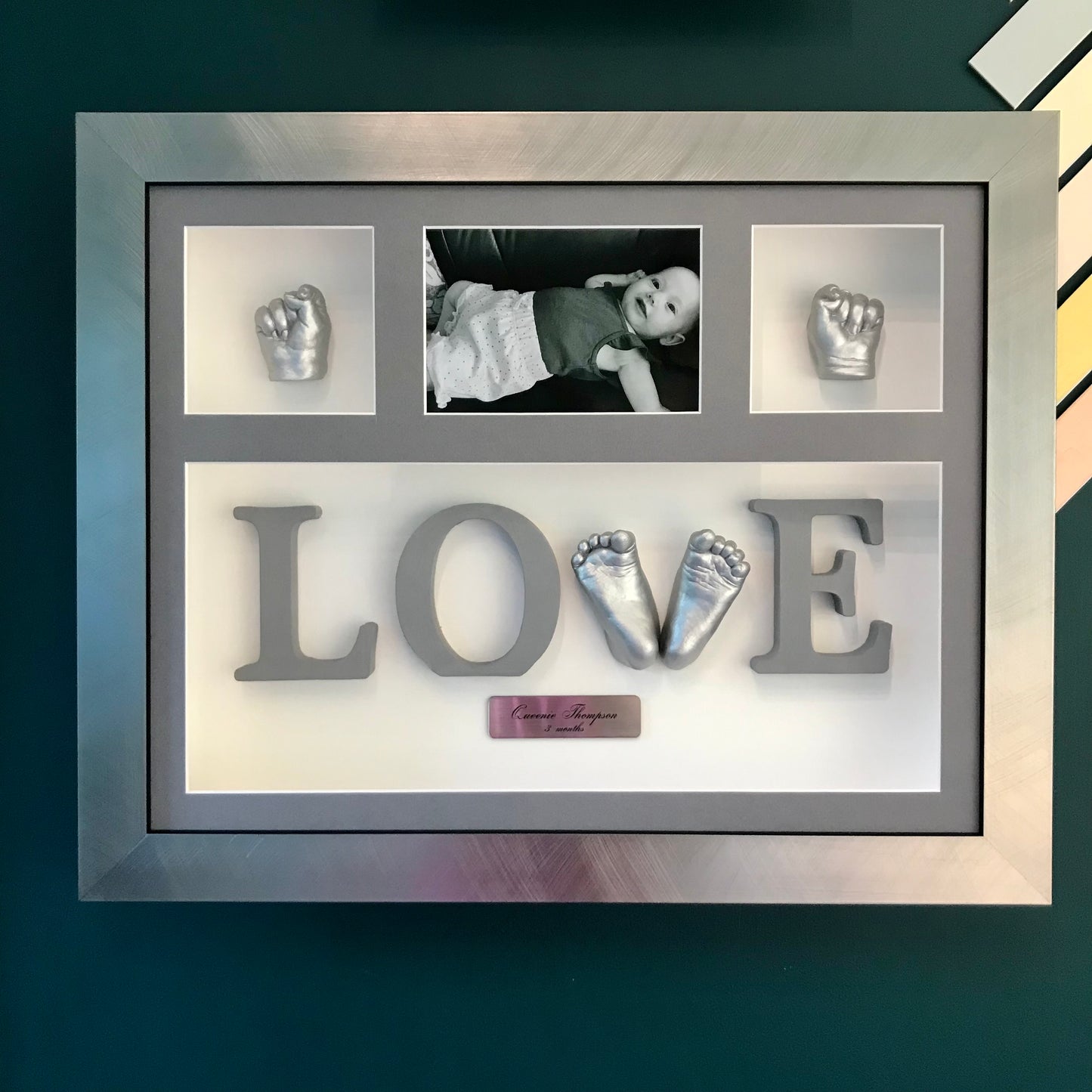 Products 3D Framed Casts With 'LOVE' Letters