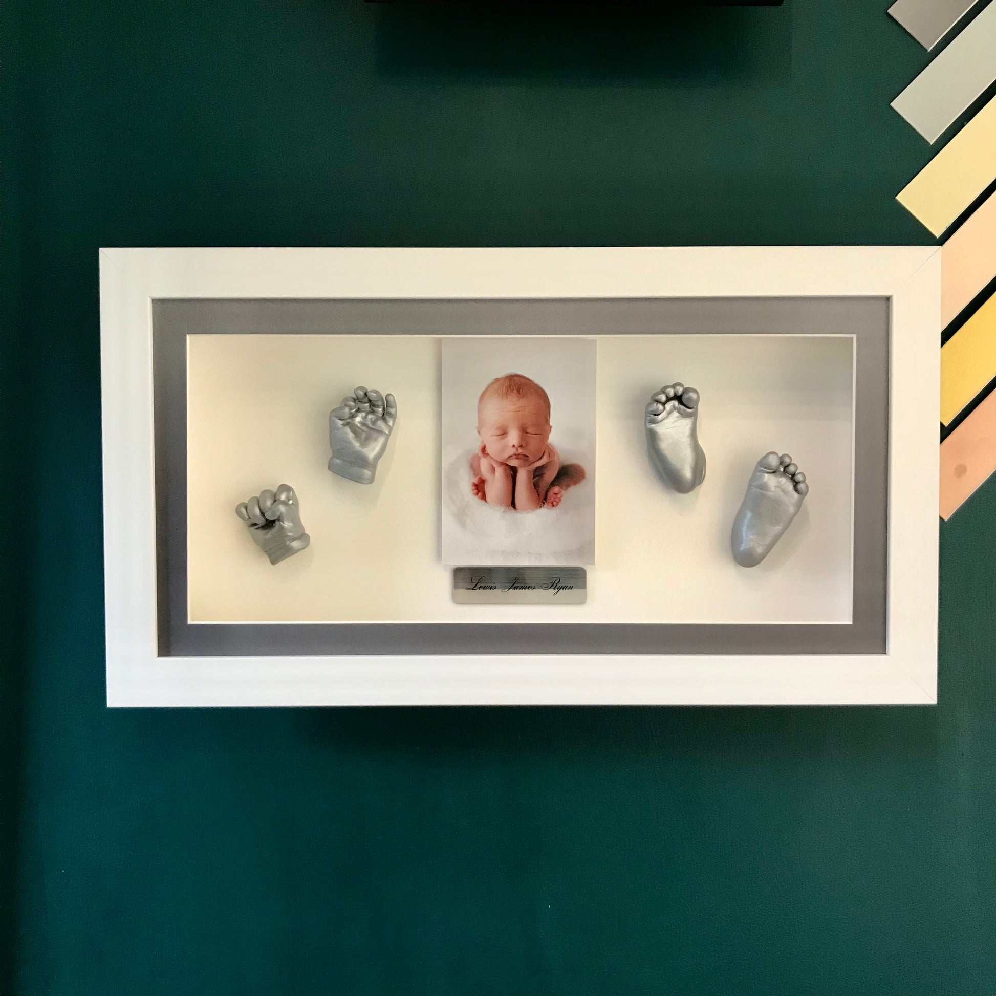 3D Framed Full Set Of Casts With Photo