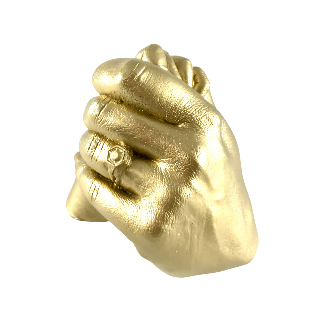 Freestanding 2 Person Handclasp Sculpture