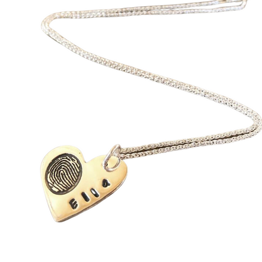 Small Fingerprint Necklace
