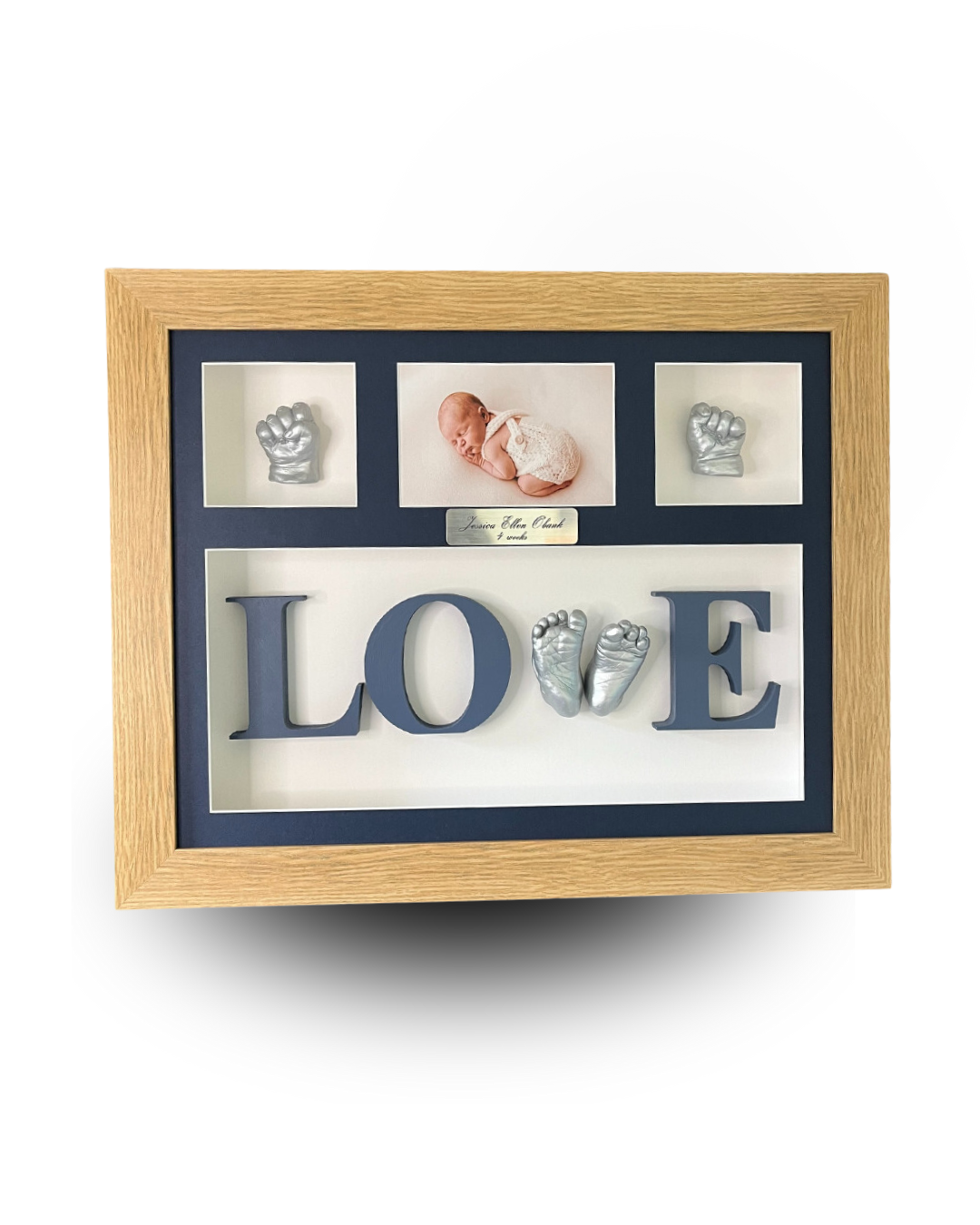 3D Framed Casts With 'LOVE' Letters