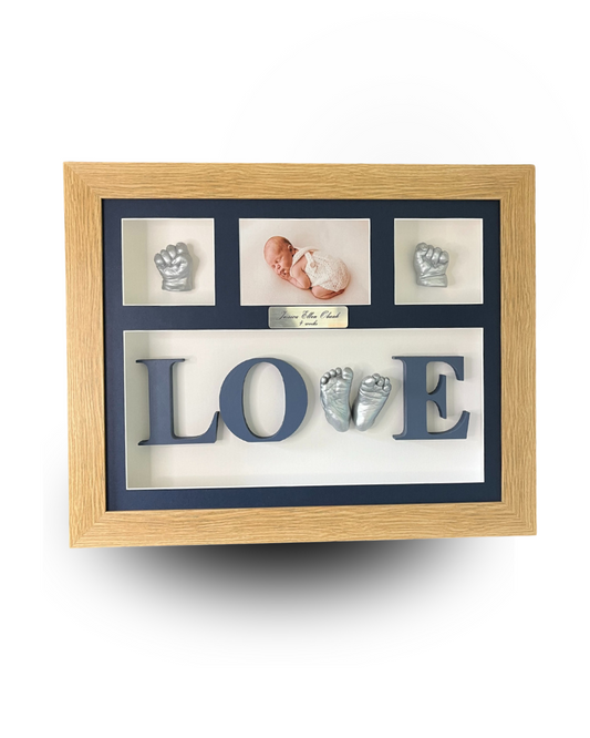 3D Framed Casts With 'LOVE' Letters
