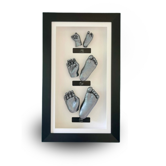 3D Framed Family Hand Casts