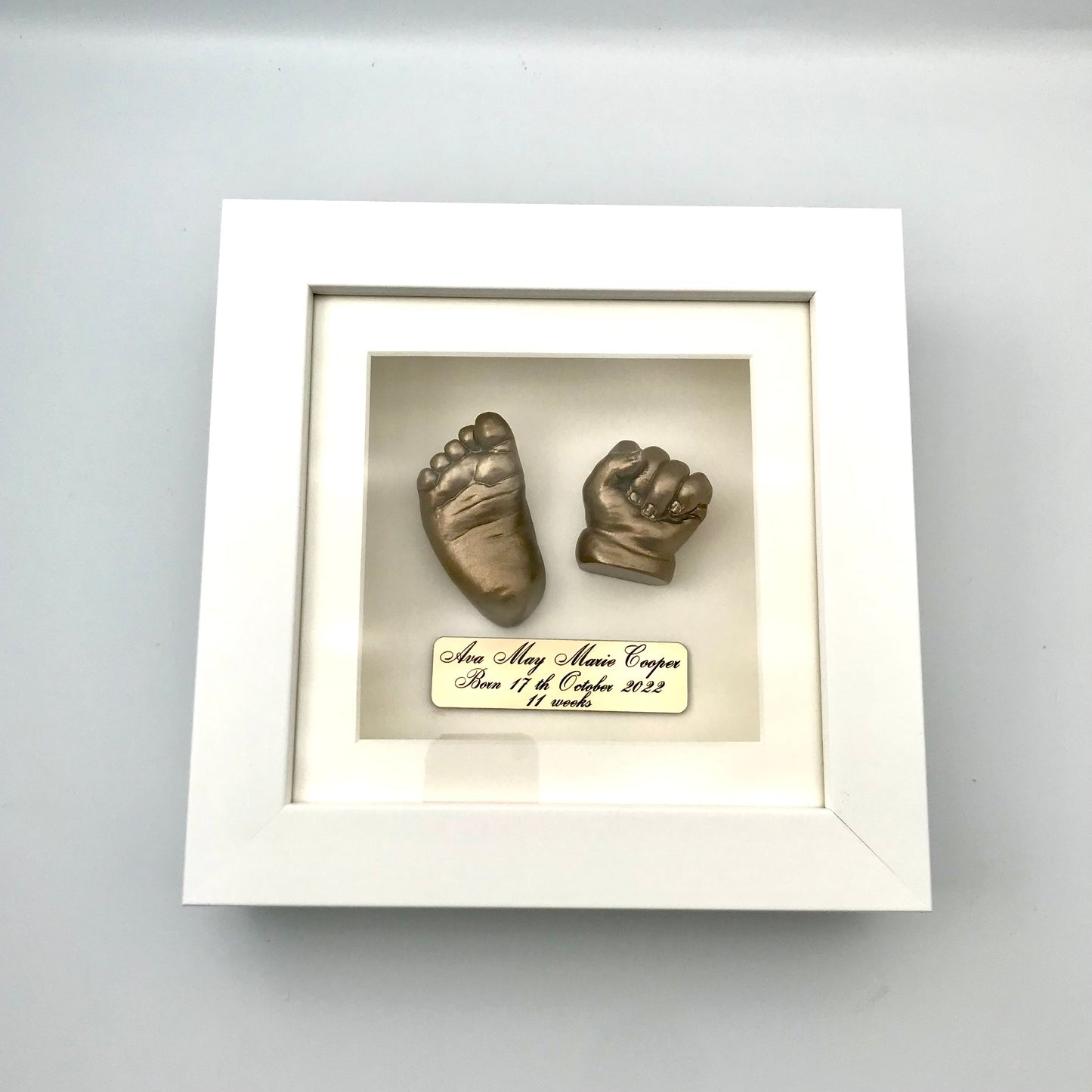 3D Framed Hand And Foot Casts